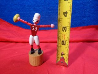 Vintage Wooden Push Up Collapsing Toy Italy 5