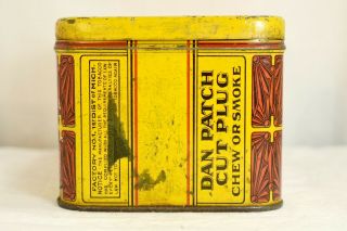 Vintage Dan Patch Cut Plug Tobacco Tin 3