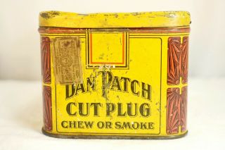 Vintage Dan Patch Cut Plug Tobacco Tin 4