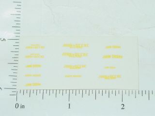 John Deere General Purpose Sticker Set 1:64 Jd - 320