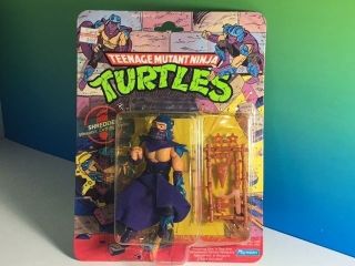 Teenage Mutant Ninja Turtles Vintage Action Figure Tmnt Moc Playmates Shredder