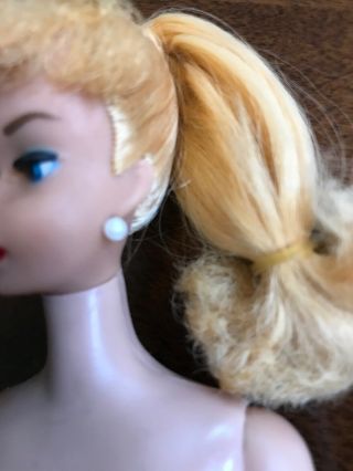 Vintage Blond Ponytail Barbie 7