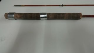 VINTAGE PHILLIPSON PACEMAKER 51 7 ' BAMBOO SPINNING ROD 4 3/4 OZ. 3
