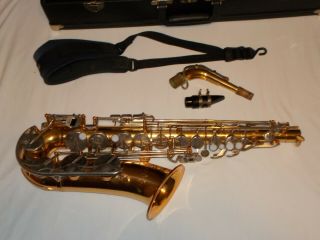 Vintage Vito Alto Sax Saxophone Made in Japan SERIAL 128294 2