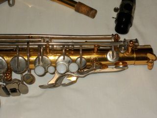 Vintage Vito Alto Sax Saxophone Made in Japan SERIAL 128294 5