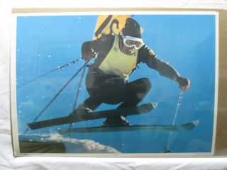 Killy Snnow Skiing 1973 Vintage Poster 1970 