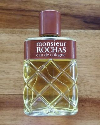 Monsieur Rochas Edc 220ml Splash First Edition Vintage Perfume Extremely Rare