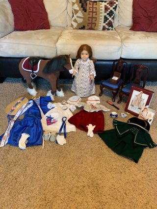 1990 vintage Felicity American Girl Doll.  All clothing and furniture. 2