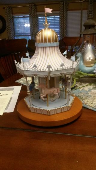Extremely Rare Disney Mary Poppins Merry Go Round 40th Anniversary 1 of 1000made 3