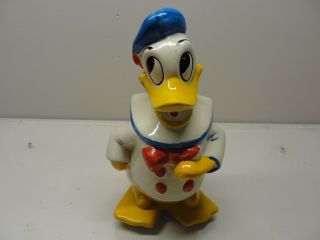 Vintage Donald Duck Cookie Jar Walt Disney Usa