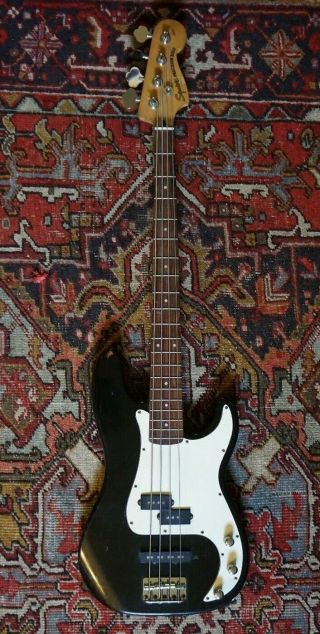 Fender Squier Precision Bass Vintage Standard Bass Black Patina