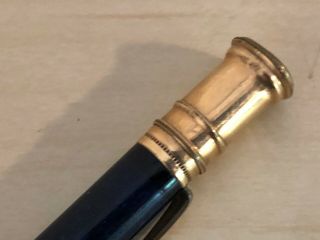 Old Vtg Navy Blue Black Parker Duofold Mechanical Pencil Pat Sep 5 - 16 4