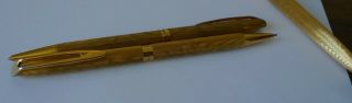 Vintage Set Gold Plated Waterman Fountain ballpoint pens mechanical pencil 7