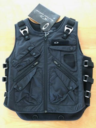 Oakley Rare Collector Vest Jacket Black Size L.