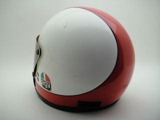 VINTAGE AGV X 3000 - S AGV HELMET MOTORCYCLE CLASSIC OLD SCHOOL Racing Rider 5