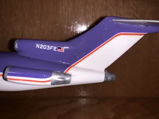 Vintage Federal Express N203fe 1/200 Boeing 727 - 2s2 - F Scale Model