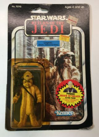 Star Wars,  Return Of The Jedi Vintage 79 - Back Logray (ewok Medicine Man) Moc