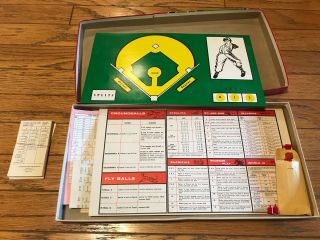 Vintage Baseball Board Game 1976 Strato - O - Matic But Was Opened