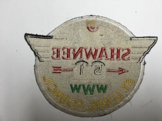 Vintage Shawnee Lodge 51 Jacket Patch (J1) St.  Louis Council Boy Scouts.  Rare 2