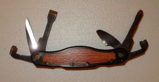 Vintage Flexcut Carvin Jack Wood Carving Multi Tool Pocket Knife 4