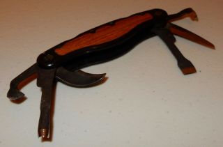 Vintage Flexcut Carvin Jack Wood Carving Multi Tool Pocket Knife 7