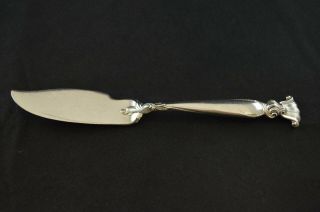 Wallace Romance Of The Sea Sterling Silver Flat Master Butter Knife - No Mono