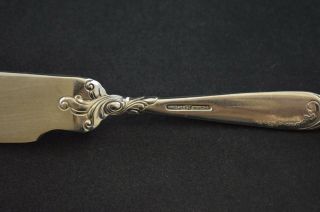 Wallace Romance of the Sea Sterling Silver Flat Master Butter Knife - No Mono 4