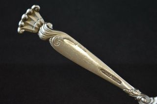 Wallace Romance of the Sea Sterling Silver Flat Master Butter Knife - No Mono 5