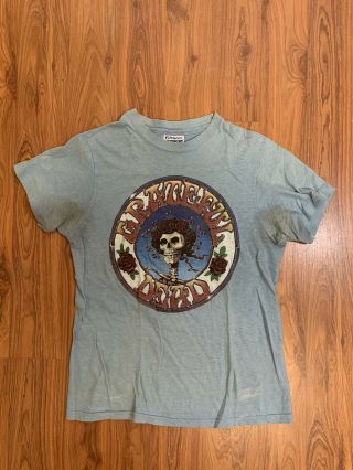Grateful Dead Skull Roses Kelley Mouse Vintage Concert T Shirt 1978 Sm