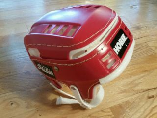 Vintage Red Hobie Cooper Skateboard Helmet Old School