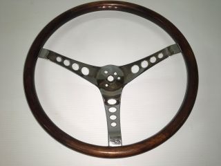 Vintage Wood Steering Wheel Rat Rod Hot Rod Ihra Gasser Street Rod