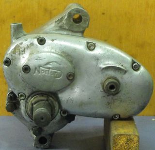Vintage Norton Laydown Gearbox,  Complete And In 1948 - 57