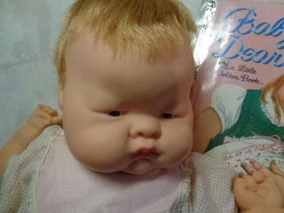 CUTE VINTAGE VOGUE 18” ELOISE WILKIN BABY DEAR DOLL WITH BABY DEAR BOOK 3