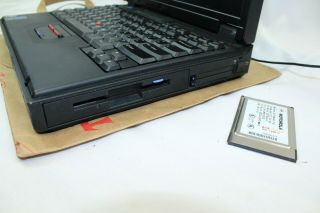 Vintage IBM ThinkPad 770 Type 9548 Laptop Intel Pentium 233MHZ 65KB RAM 4GB HDD 6