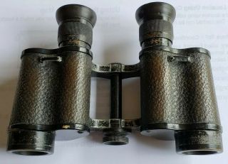 Carl Zeiss Jena Binoculars Vintage / Antique Military Binocular