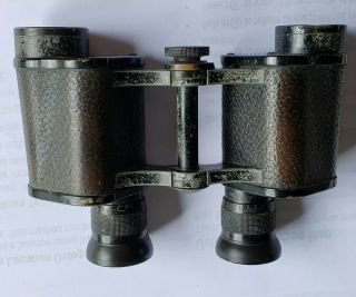 CARL ZEISS JENA Binoculars Vintage / Antique Military Binocular 2