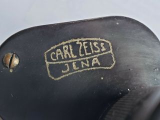 CARL ZEISS JENA Binoculars Vintage / Antique Military Binocular 7