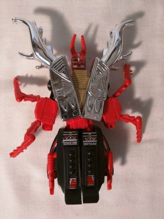 Vintage 1985 Four Star Giant Insect Robot Insecticon Transformer Robot Toy