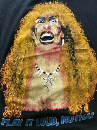 Vintage 1984 Twisted Sister Stay Hungry Tour Concert T - Shirt Men ' s Large Medium 2