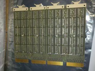 DEC W942 PDP - 11 VINTAGE COMPUTER WIRE WRAP MODULE WITH SPACE 50 IC ' S 16 PIN DIP 3