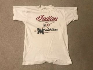 1950s Indian Matchless Motorcycle T - Shirt By Champion Vintage Mc