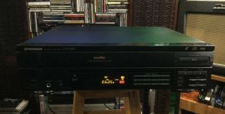 Vtg Pioneer Cld - 1070 Laserdisc Player,  Bench,  Sounds & Looks