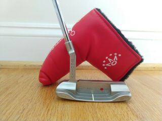 RARE Scotty Cameron Studio Stainless Putter 1st run 500 with Head Cover 2