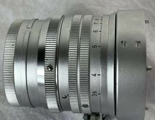 Leica Summarit 5cm 50mm f 1.  5 Ernst Leitz GmbH Wetzlar Lens Nr 1368087 Vintage 6