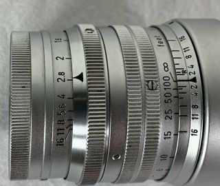 Leica Summarit 5cm 50mm f 1.  5 Ernst Leitz GmbH Wetzlar Lens Nr 1368087 Vintage 7