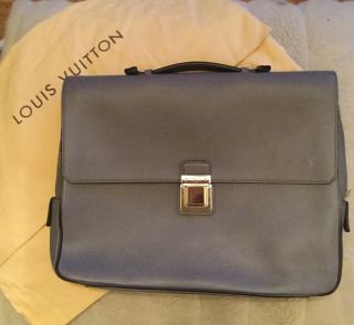 Louis Vuitton Messenger Bag Crossbody Grey Graphite Authentic Ex Cond Rare Save$