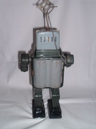 Vintage ALPS Television SPACE MAN ROBOT TOY - Missing one part - semi 3