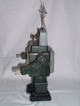 Vintage ALPS Television SPACE MAN ROBOT TOY - Missing one part - semi 4