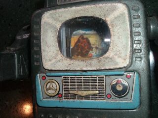 Vintage ALPS Television SPACE MAN ROBOT TOY - Missing one part - semi 7