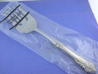 Sterling Wallace 11 1/4 " Large Meat Serving Fork Grande Baroque In Wrapper